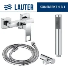 Смеситель Lauter Cascade 21СК9615C с лейкой Relexa Lily 21S10048