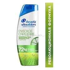 Шампунь HEAD&SHOULDERS Глубокое очищение Контроль над жирностью с цитрусом, 300 мл