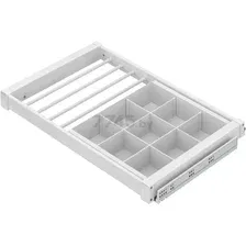 Вешалка выдвижная Starax S-6706-W (белый)