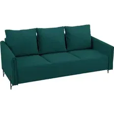 Диван Mio Tesoro Aspen НПБ (Velutto 20 бирюзовый)