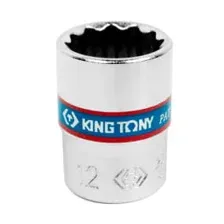 Головка торцевая двенадцатигранная 1/4" 12 мм KING TONY 233012M