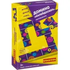 Развивающая игра Bondibon Домино Калейдоскоп / ВВ3909