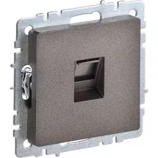 Розетка компьютерная IEK Brite BR-K10-2-K45