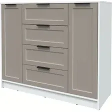 Тумба Интерлиния Концепт Тренд КТ-Т120 (белый платинум/луна)