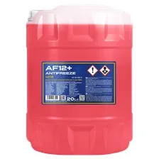 Антифриз готовый - MANNOL Antifreeze AF12+ (-40 °C) Longlife 4012, 20л / 58606