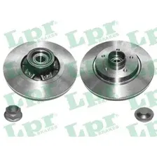 Тормозной диск LPR R1070PCA полный , задняя ось