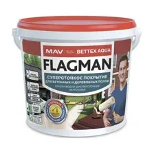 Краска Flagman Bettex Aqua 3 л (светло-серый матовый)