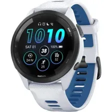 Умные часы Garmin Forerunner 265 (белый камень/синий)