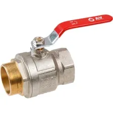 Кран шаровой 2" PN25 с внутренней-наружной резьбой ручка AV ENGINEERING (AVE091002)