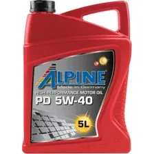Моторное масло Alpine PD Pumpe-Duse 5W-40 5л