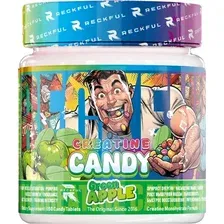 Моногидрат креатина Reckful Сreatine candy (зеленое яблоко, 150 таблеток)
