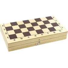 Детская настольная игра Десятое королевство Шахматы и шашки (деревянная коробка, пласт.фигуры) 03879