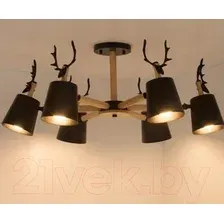 Люстра Home Light Астерия A077-4 (черный)