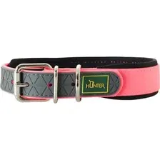 Ошейник HUNTER Collar Convenience Comfort / 63090 (40/S, неоновый розовый)