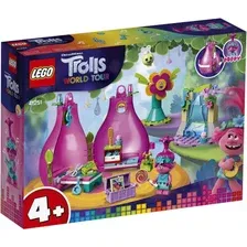 Конструктор LEGO Trolls, Домик-бутон Розочки