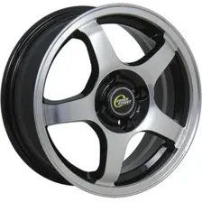 Литые диски Cross Street CR-14 16x6.5" 5x114.3мм DIA 60.1мм ET 45мм BKF