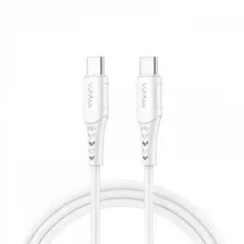 Кабель VIPFAN P05 Type-C-Type-C Cable 60W 1 м (белый)