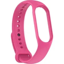 Ремешок Rumi силиконовый для Xiaomi Smart Band 7 (пылкий розовый)