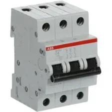 Выключатель автоматический ABB SH203-C16 3P 16А 2CDS213001R0164