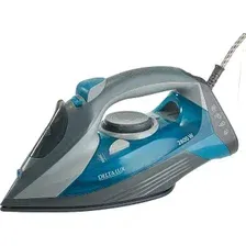 Утюг Delta LUX DE-3002 (серый/бирюзовый)