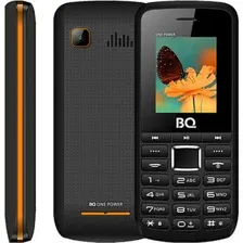 Кнопочный телефон BQ BQ-1846 One Power (черный/оранжевый)