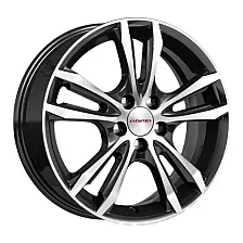 Литой диск K&K Samara 16x6" 5x112мм DIA 57.1мм ET 48мм Алмаз черный