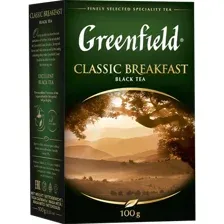 Чай черный Greenfield Classic Breakfast 100 г