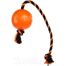 Игрушка для собак Doglike Мяч с канатом / D-3925