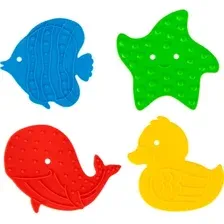 Набор игрушек для ванной Fancy Baby Мини-коврики MATS04