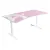 Стол Компьютерный стол Arozzi Arena Gaming Desk, бело-розовый