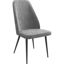 Стул Leonard M b22 GREY LUX/черный