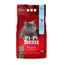 Наполнитель Pi-Pi-Bent для кошачьего туалета, Классик, 10 кг (24 л)
