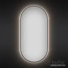 Wellsee Зеркало с фоновой LED-подсветкой 7 Rays' Spectrum 172201870, 45 x 90 см (с сенсором и регулировкой яркости освещения)