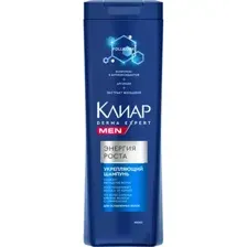 Шампунь Клиар Men, энергия роста, 380 мл