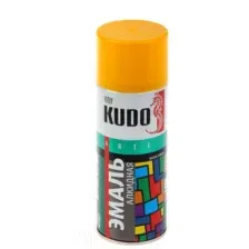 Эмаль Kudo Универсальная (520мл, желтая)