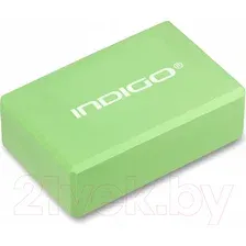 Блок для йоги Indigo Sport 6011 HKYB (салатовый)