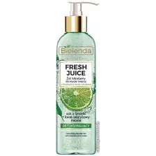 Гель для лица Bielenda Fresh Juice детоксифицирующий лайм 190 мл