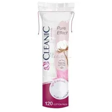 Ватные диски CLEANIC Pure effect, 120 шт.