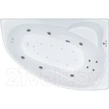 Ванна Triton Изабель 170x100 L Люкс Flat (с гидромассажем)