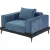 Кресло мягкое Mio Tesoro Римини Ри-1   (JH3565-17 Lord 22 Black)