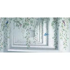 Фотообои Citydecor Flower tunnel 3D 2 200х140