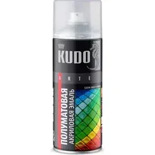 Эмаль Kudo универсальная Satin RAL 9003 0.52 л (белый)