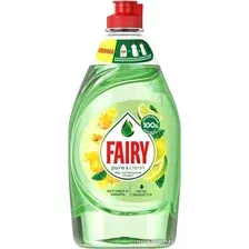 Средство для мытья посуды Fairy Platinum Лайм 430 мл