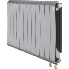 Биметаллический радиатор Royal Thermo Infinity 500 Silver Satin VR80 - 12 секций