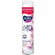 Ватные диски Aura 150 шт