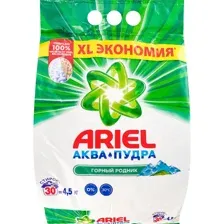 Стиральный порошок Ariel Горный Родник, 4.5 кг