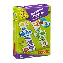 Развивающая игра Bondibon Домино Цвета / ВВ3901