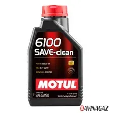 Масло моторное синтетическое - MOTUL 6100 SAVE-CLEAN 5W-30, 1л