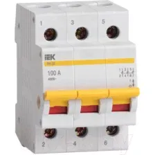 Выключатель нагрузки IEK ВН-32 3Р 40А MNV10-3-040 (мини-рубильник)