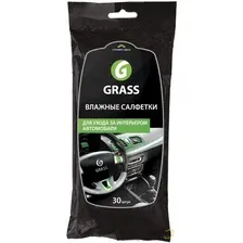 GRASS IT-0311 Набор влажных салфеток для ухода за интерьером автомобиля